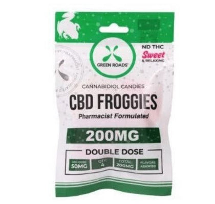 CBD Froggies | 50 mg/gummy | 200 mg/pack | CBD Isolate