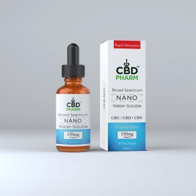 Nano Water Soluble CBD Oil | 300 mg | 30 ml | Pure CBD | No THC